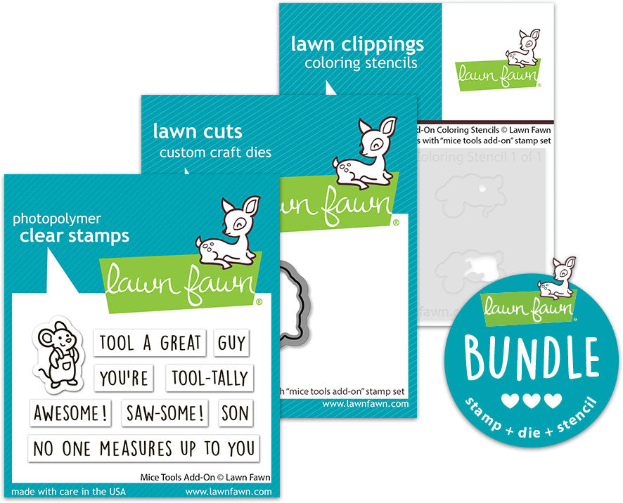 mice tools add-on (stamp+die+coloring stencil bundle)
