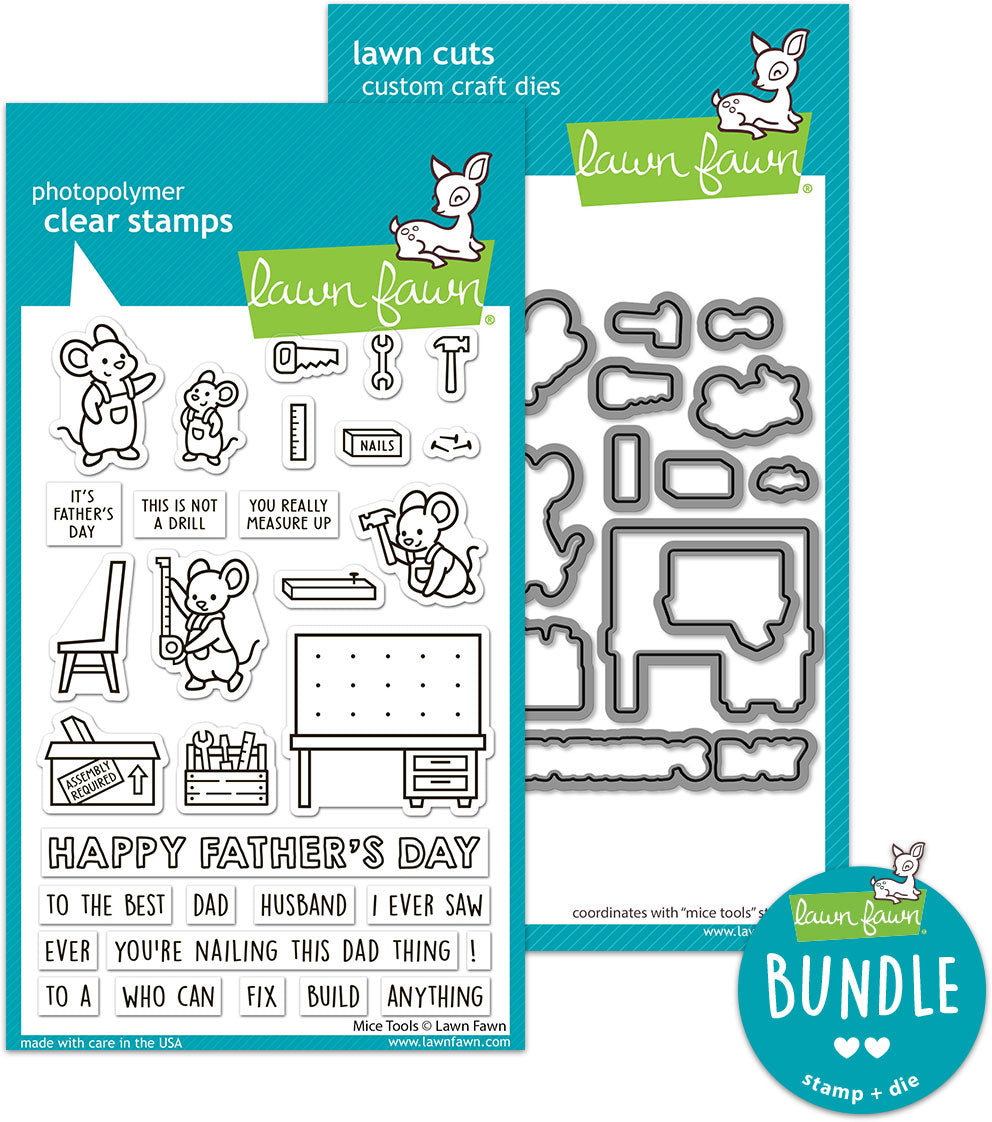 mice tools (stamp+die bundle)