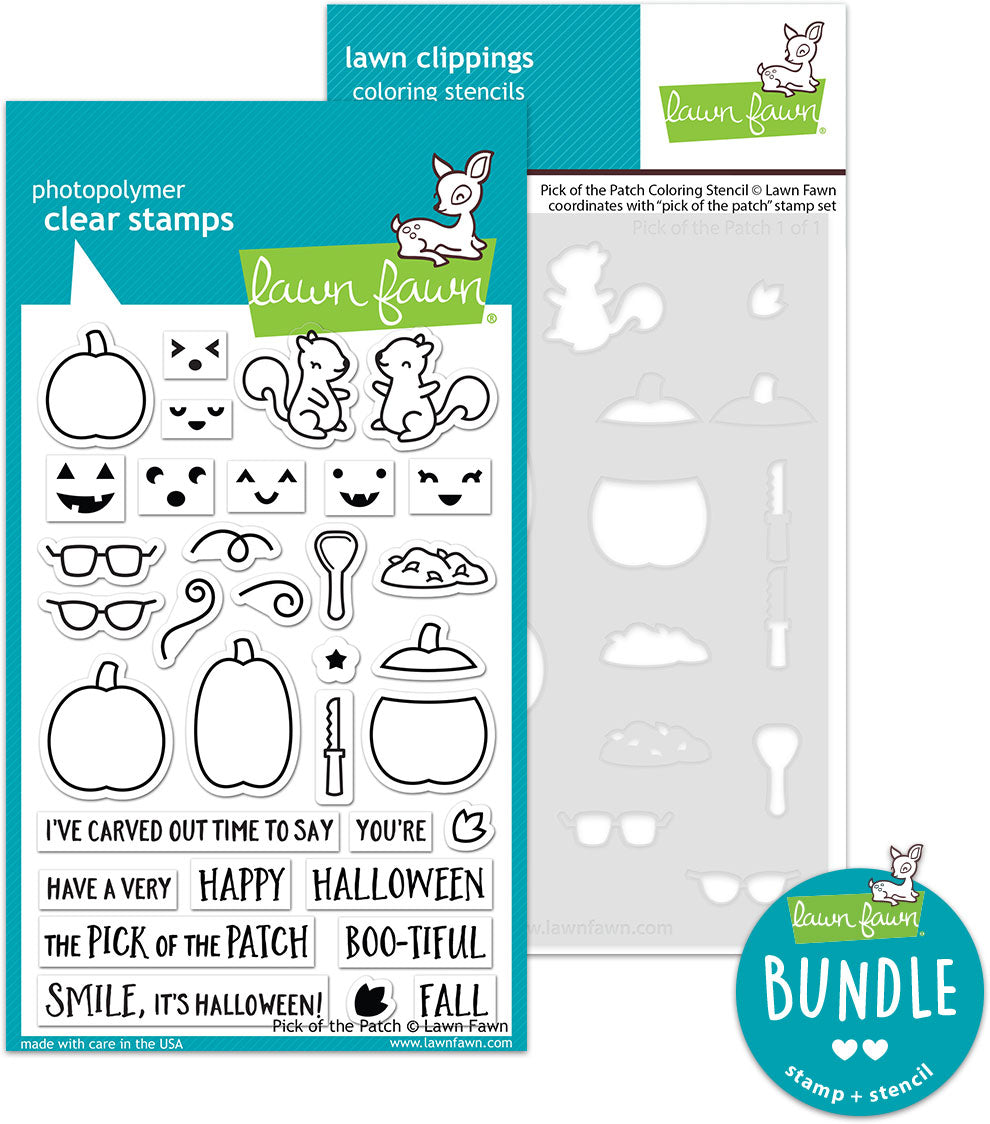 pick of the patch (stamp+coloring stencil bundle)