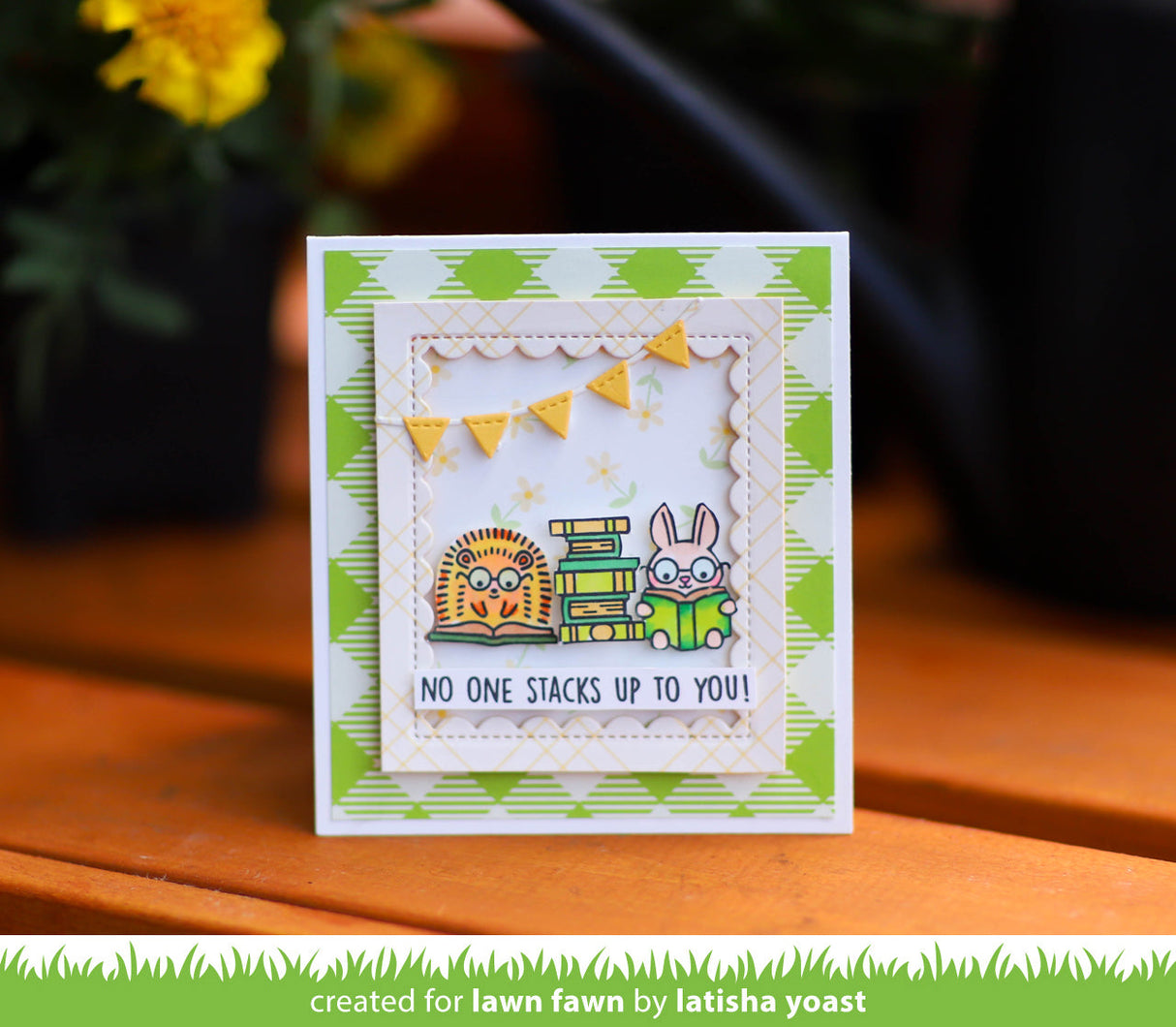 ta-da! diorama! scalloped window add-on