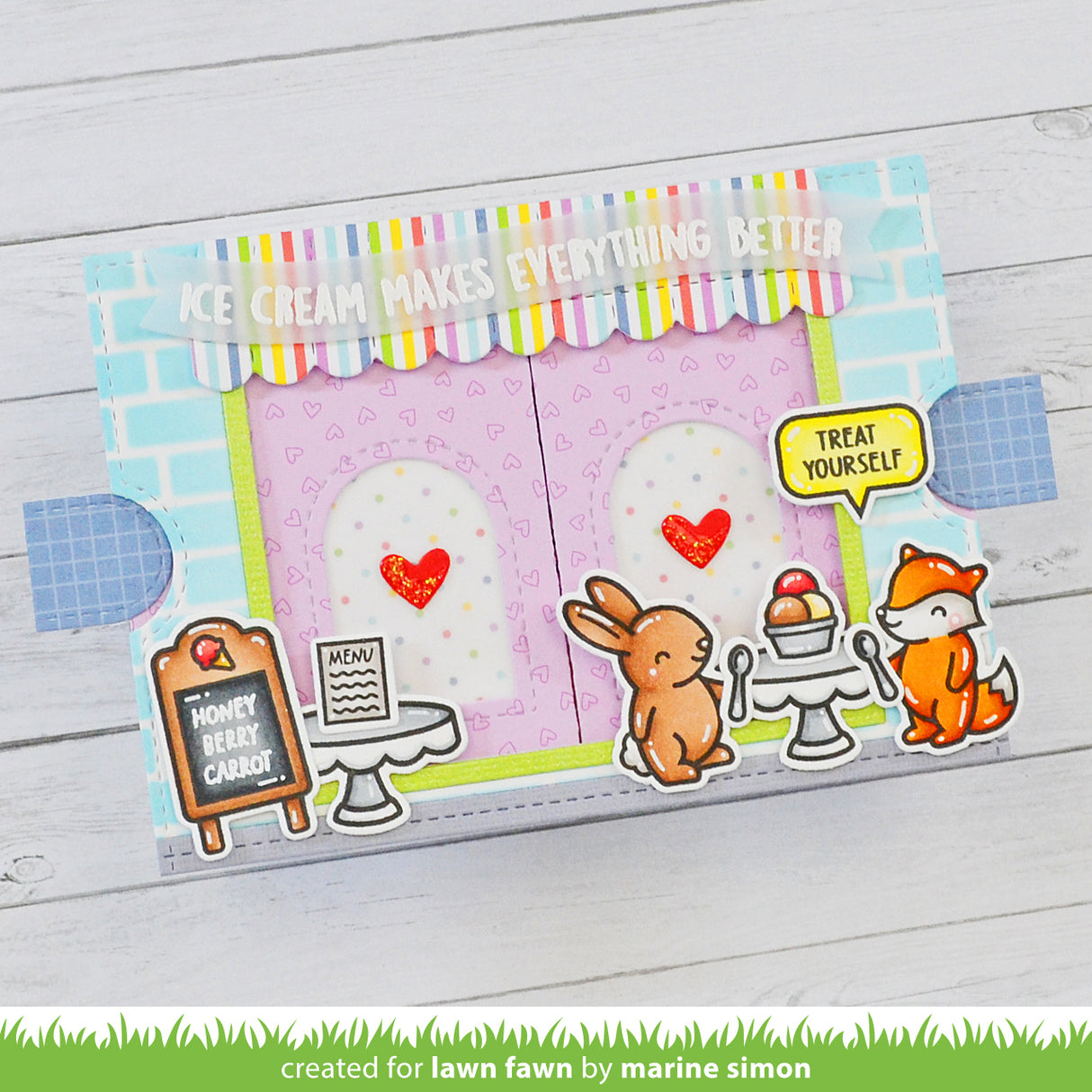 ta-da! diorama! shop add-on