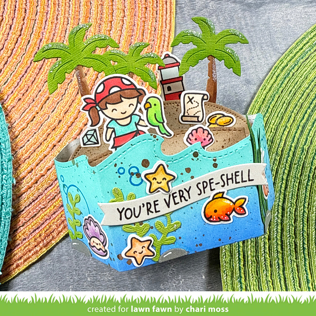 platform pop-up palm tree inserts