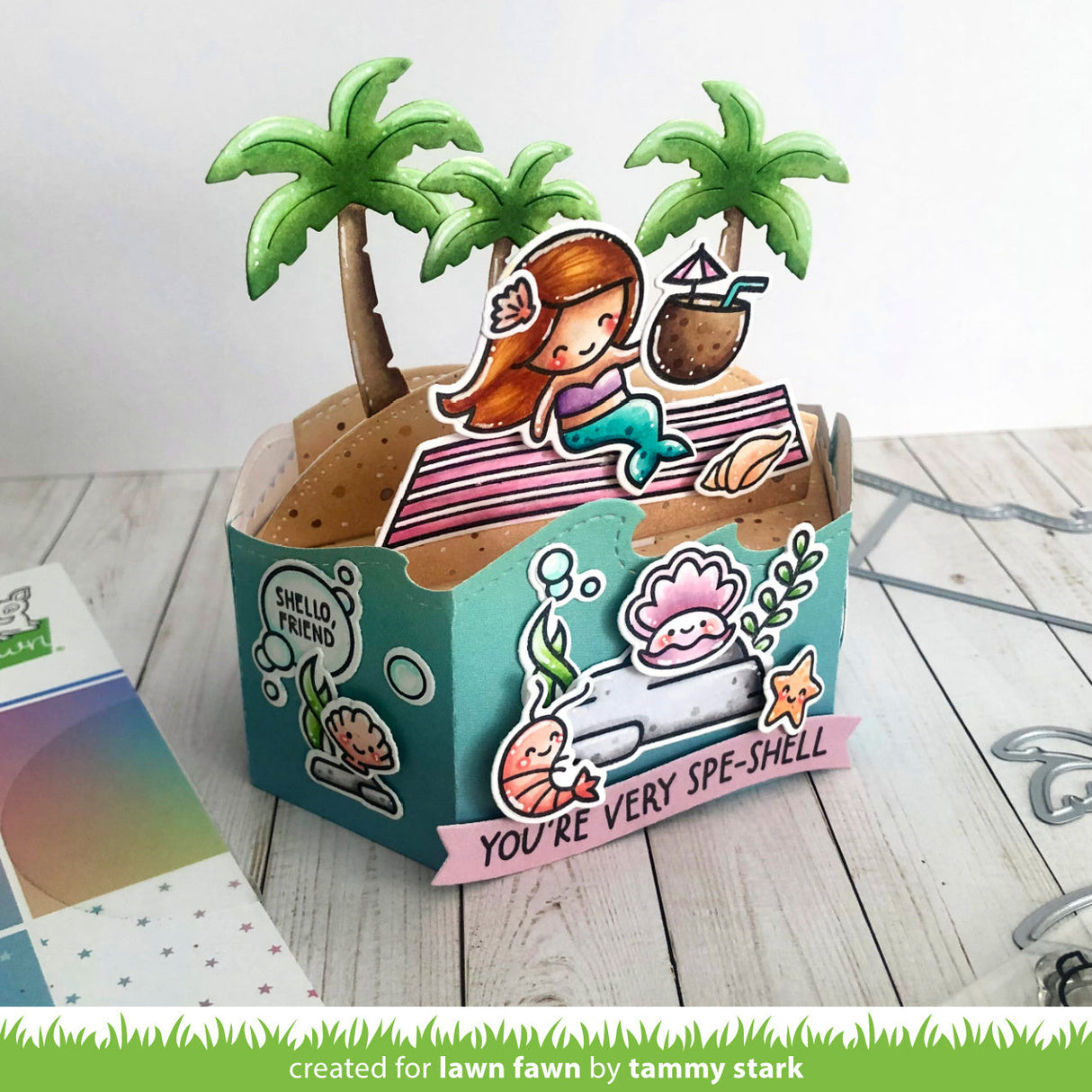 platform pop-up wave wrap around