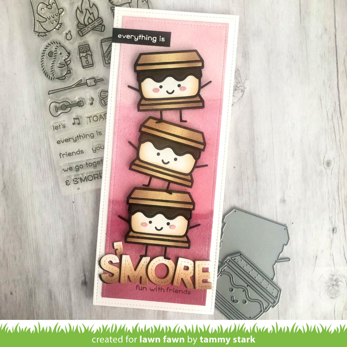 smiley s'more