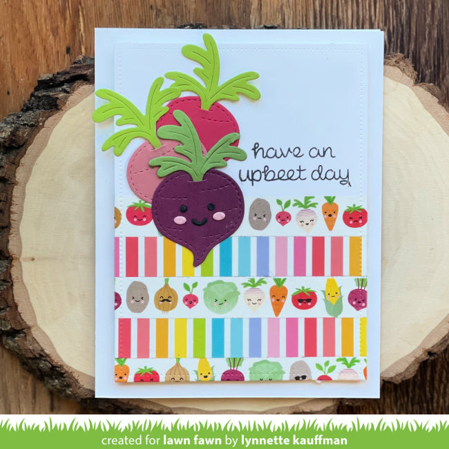 happy veggies washi tape
