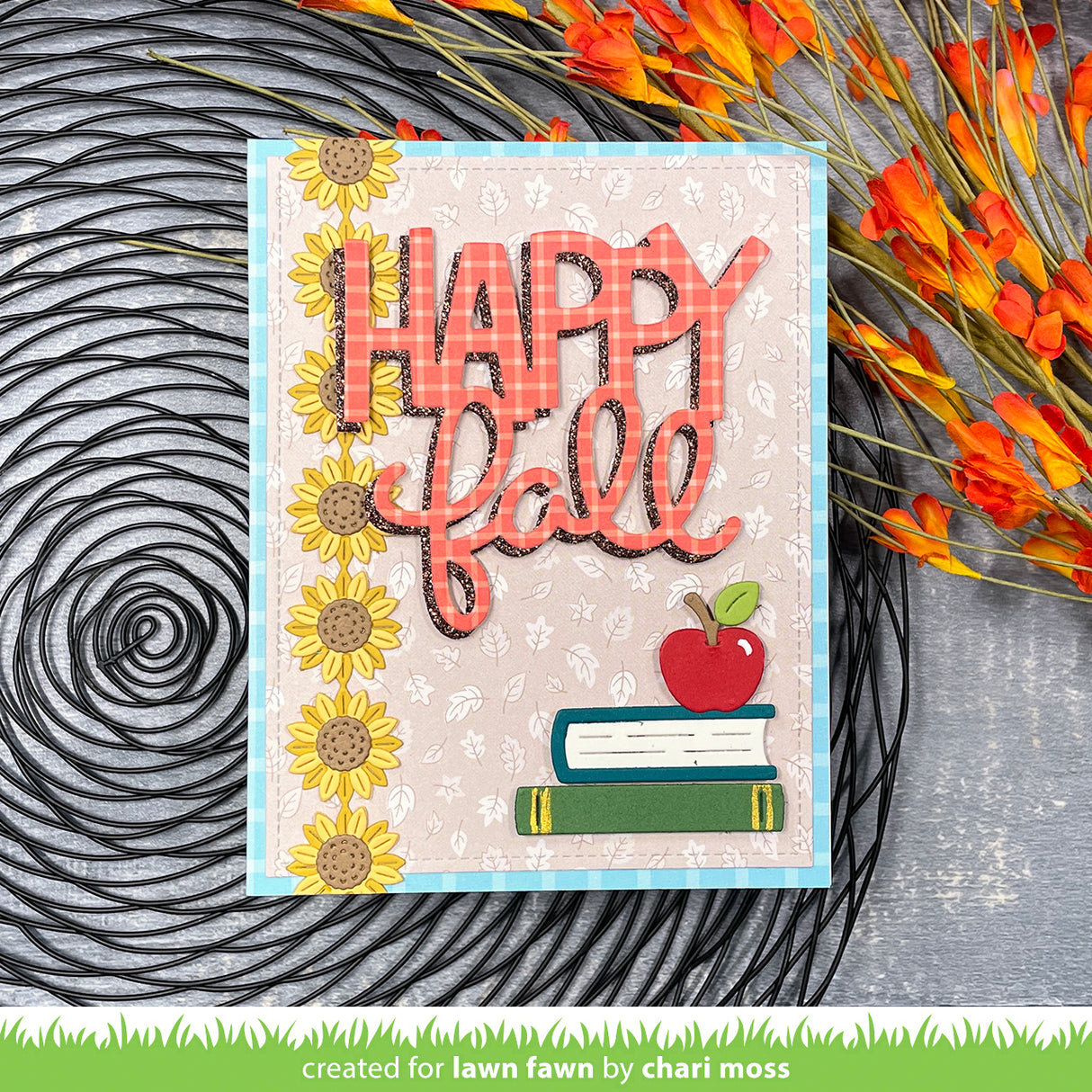 falling leaves petite paper pack