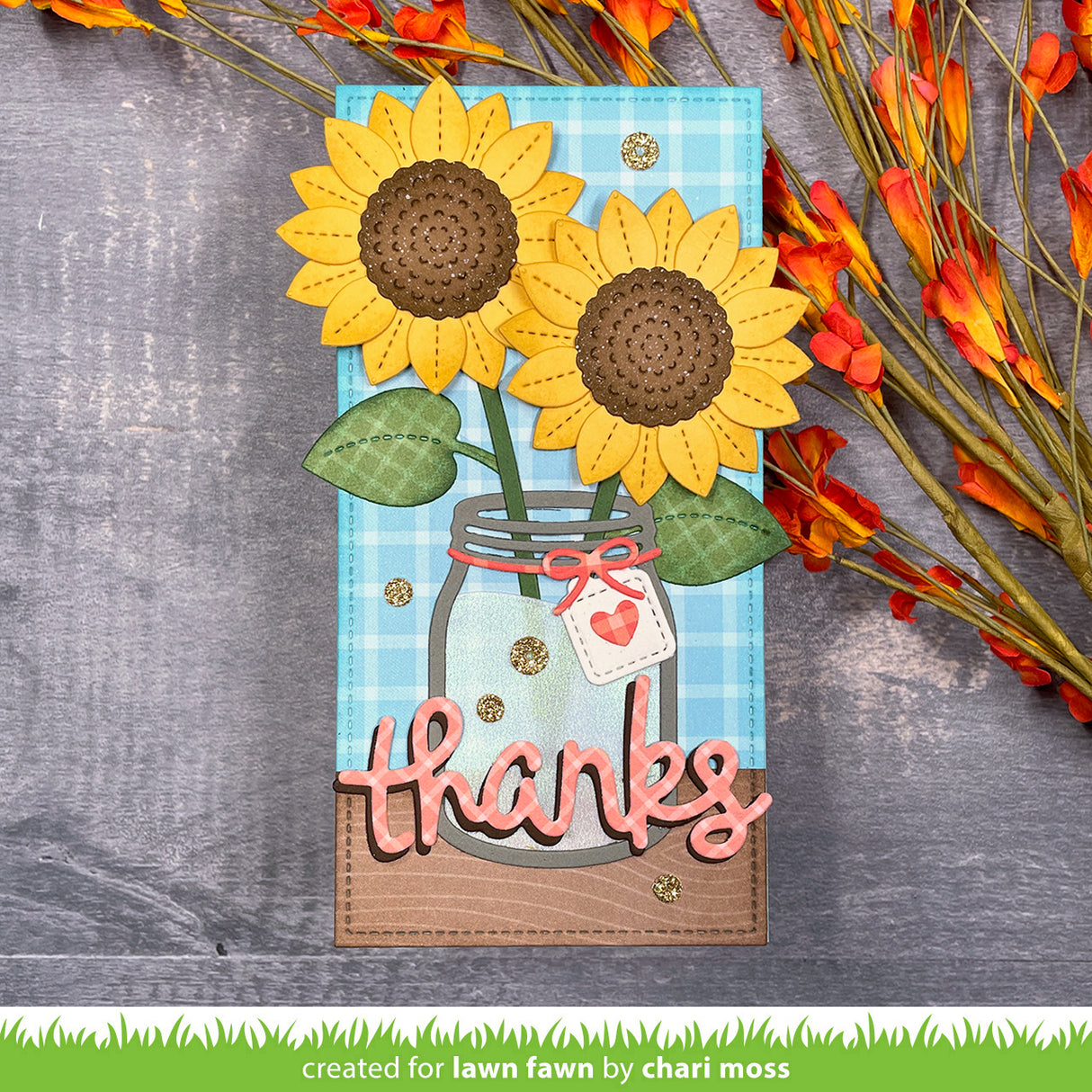 falling leaves petite paper pack