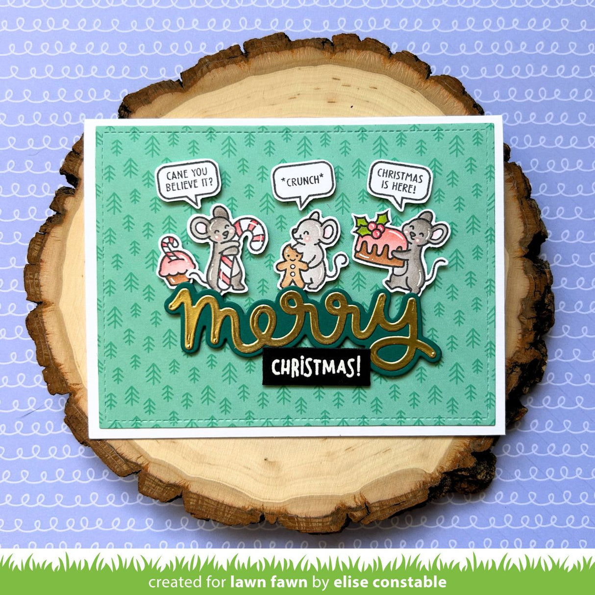 sweet christmas mice