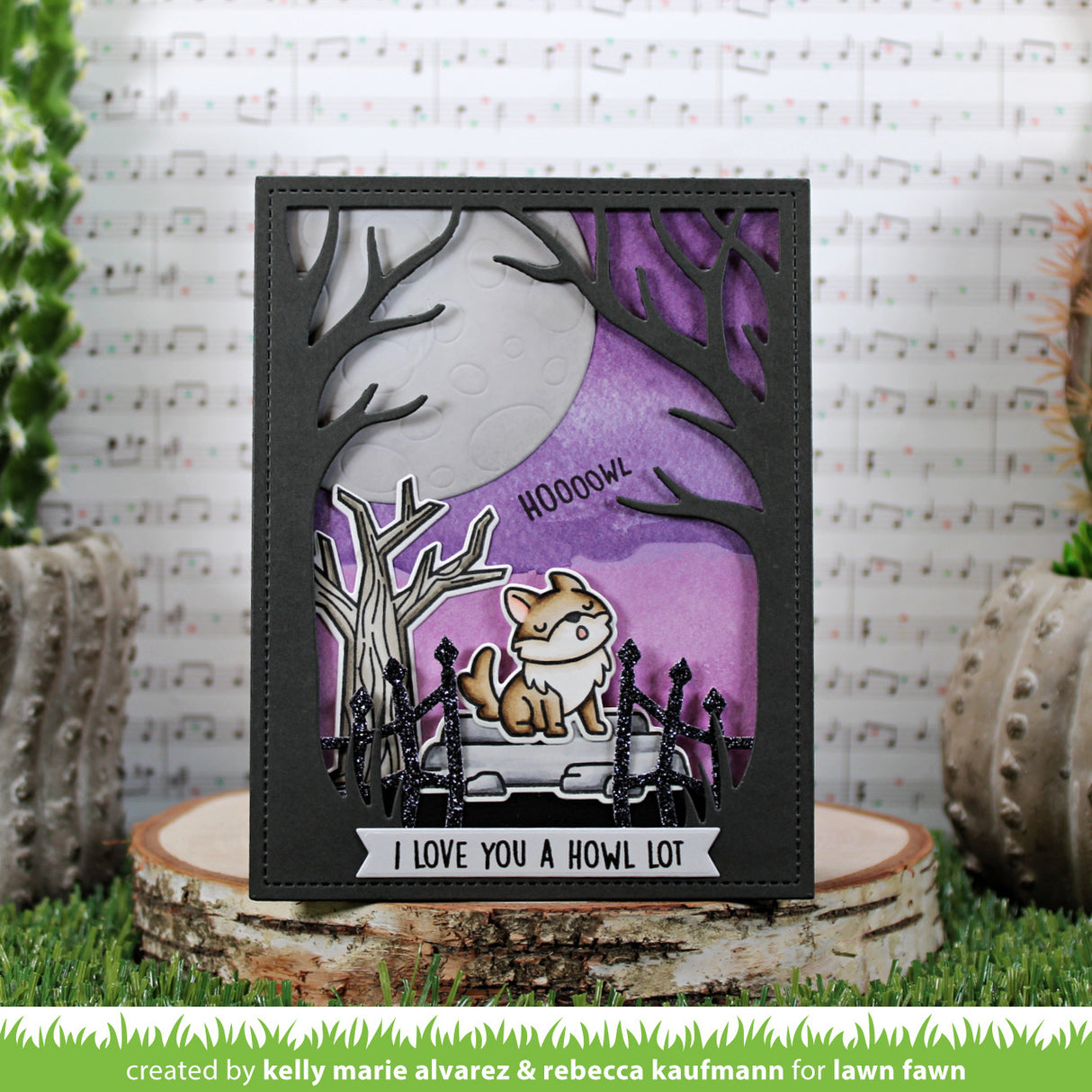 spooky forest backdrop