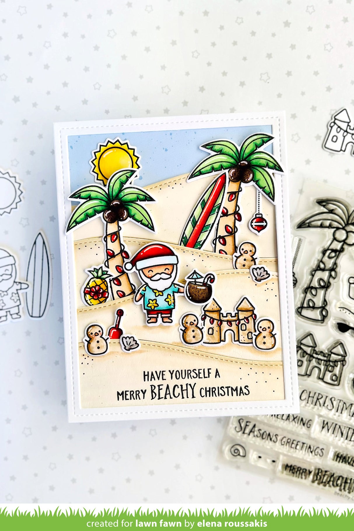 beachy christmas