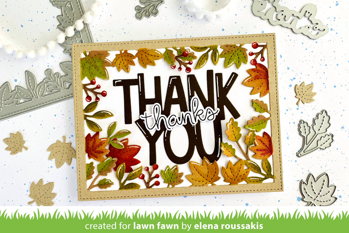 giant thank you