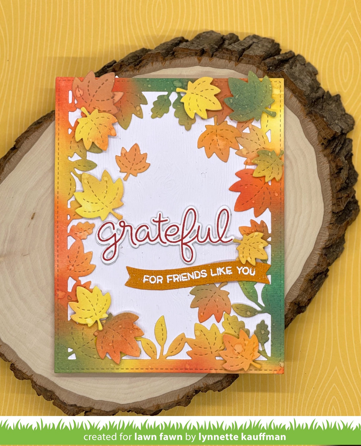 fall leaves backdrop