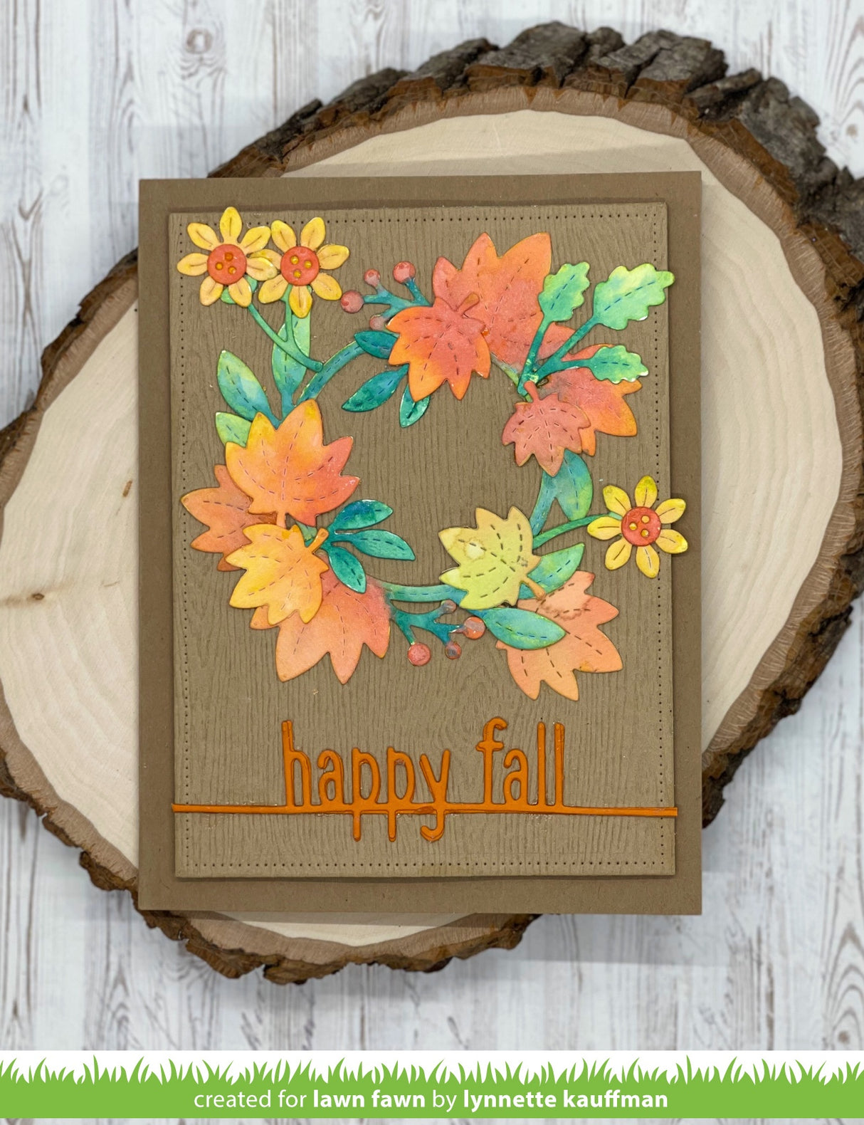 magic iris fall leaves add-on