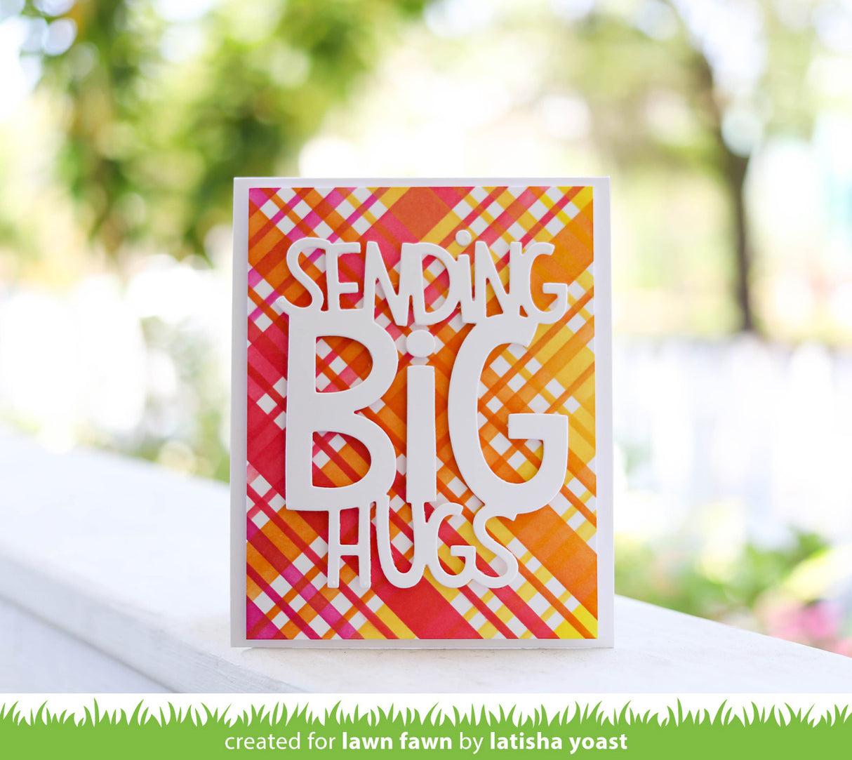 plaid stencils