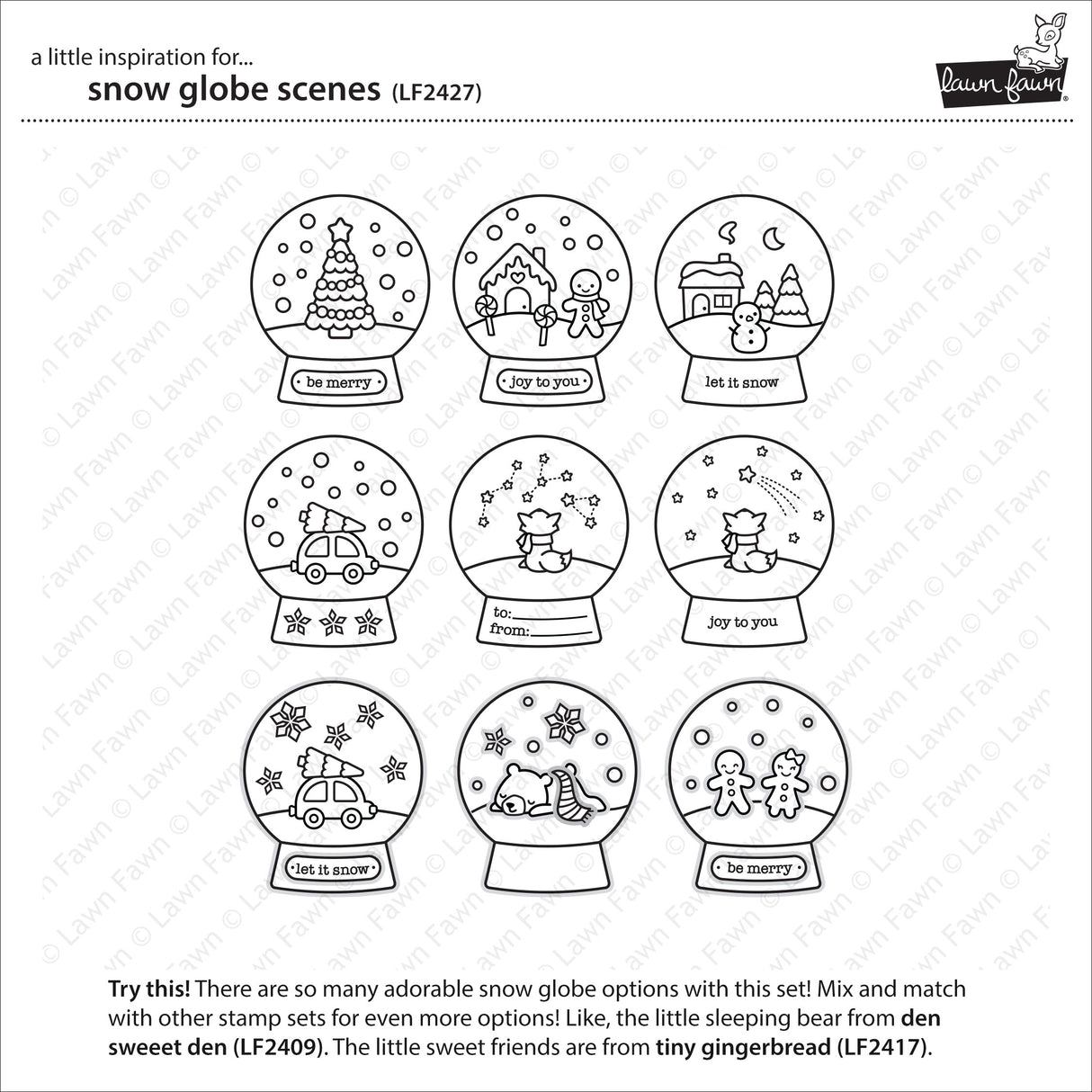 snow globe scenes