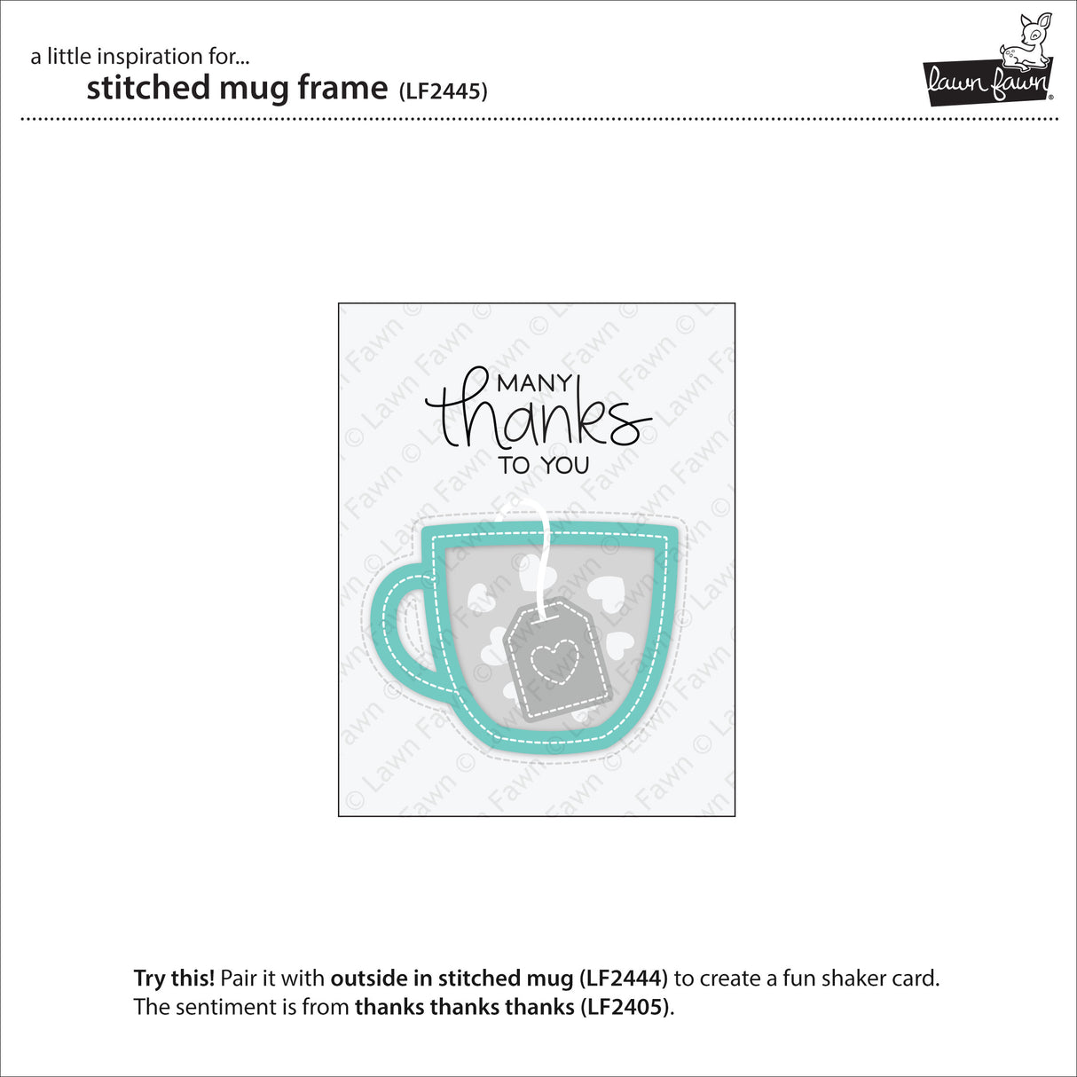 stitched mug frame