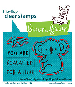 i love you(calyptus) flip-flop lawn cuts