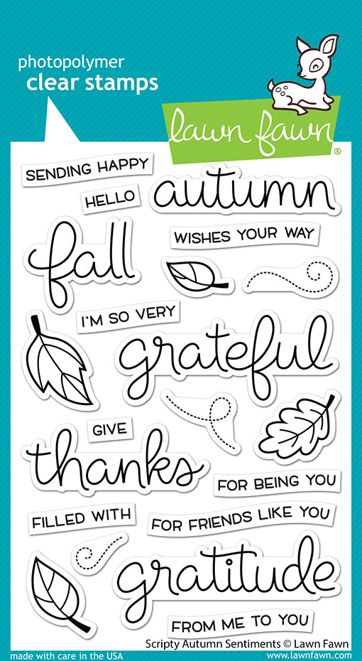 scripty autumn sentiments
