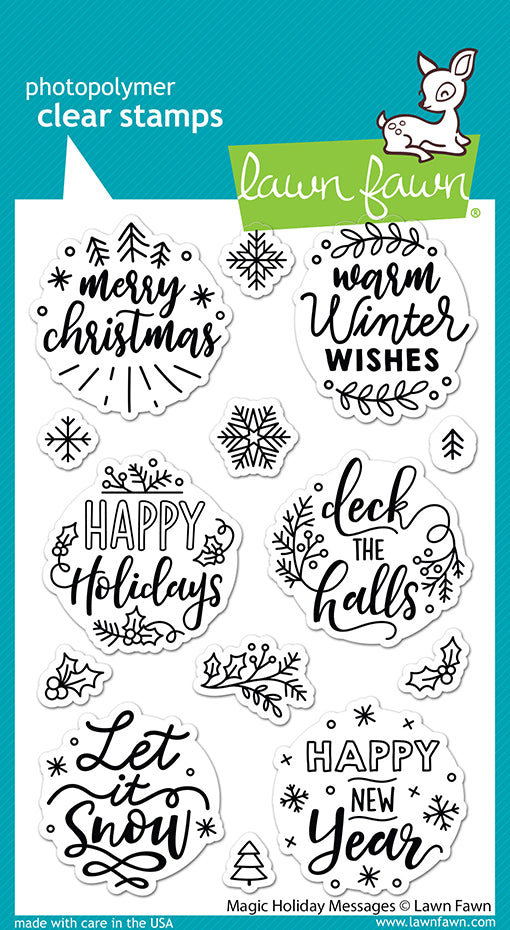 magic holiday messages