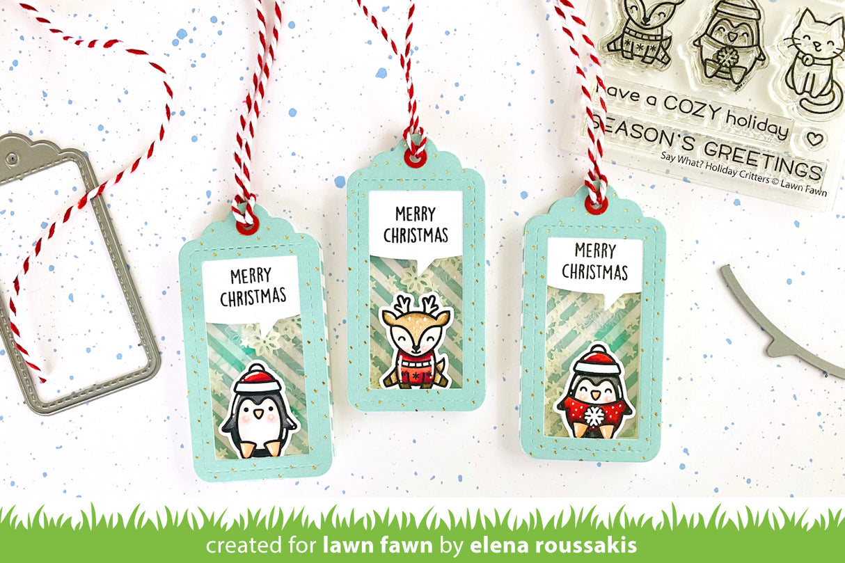 say what? holiday critters