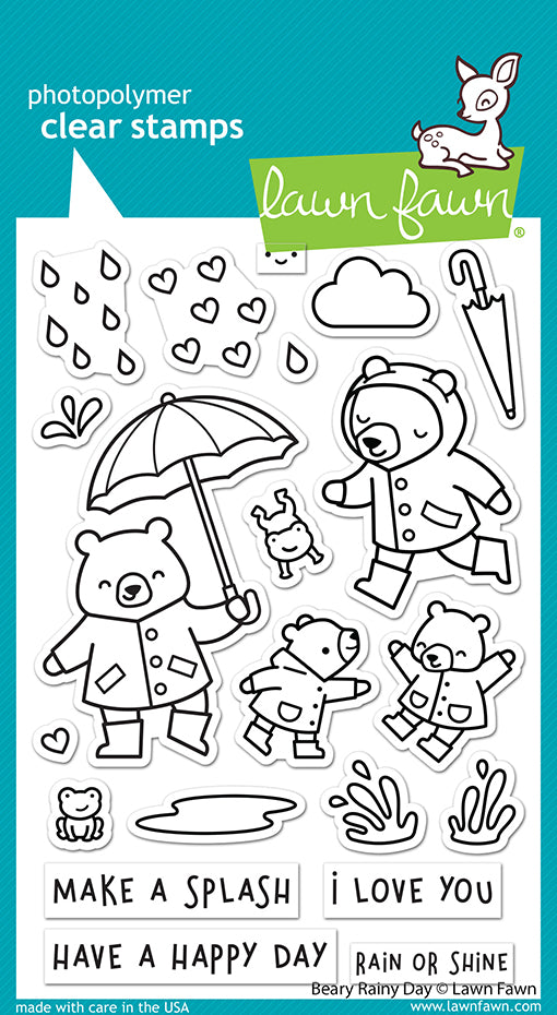 beary rainy day