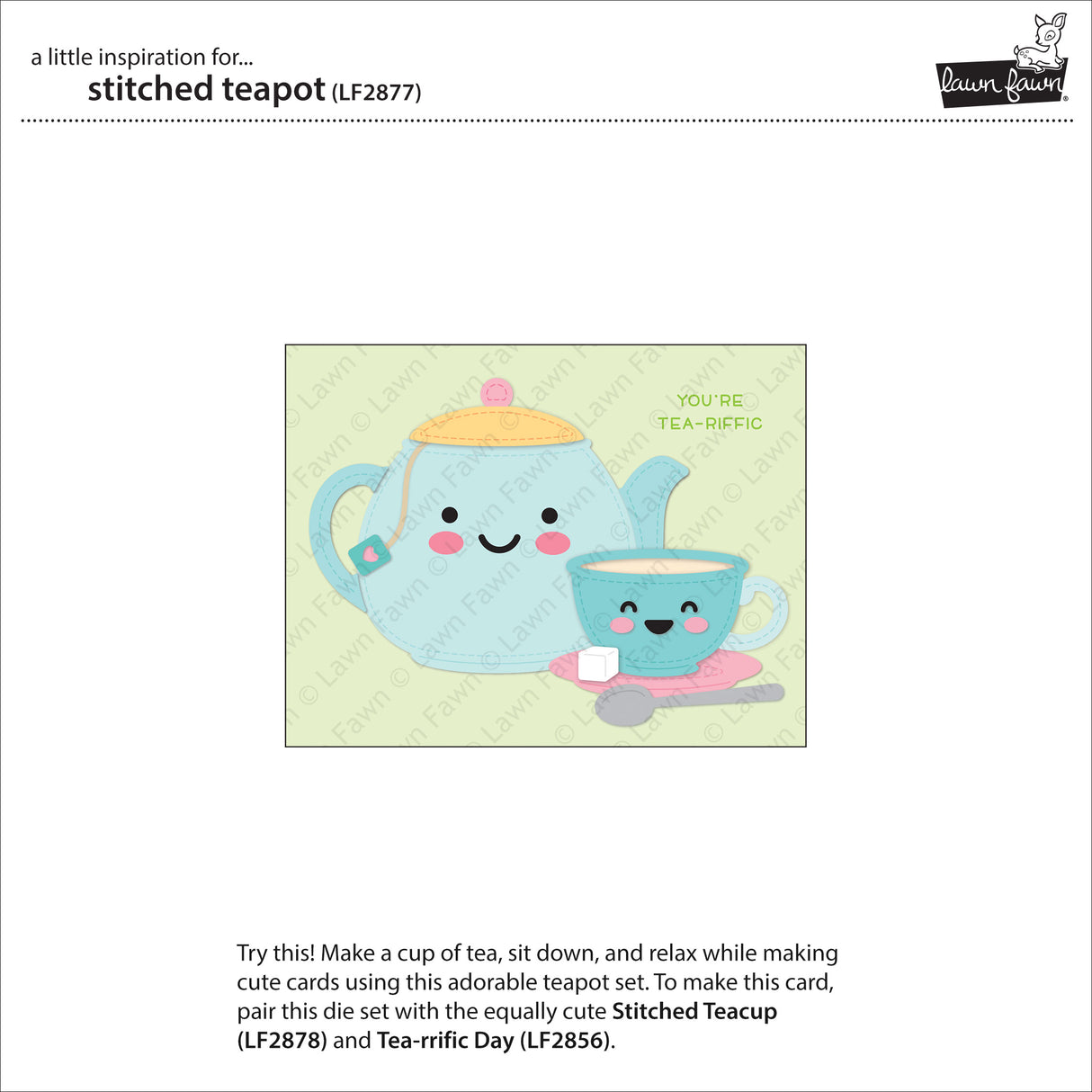 stitched teapot