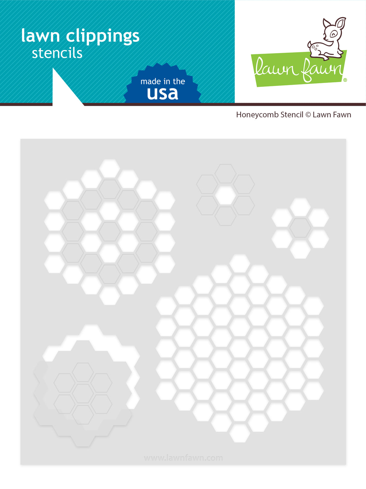 honeycomb stencil