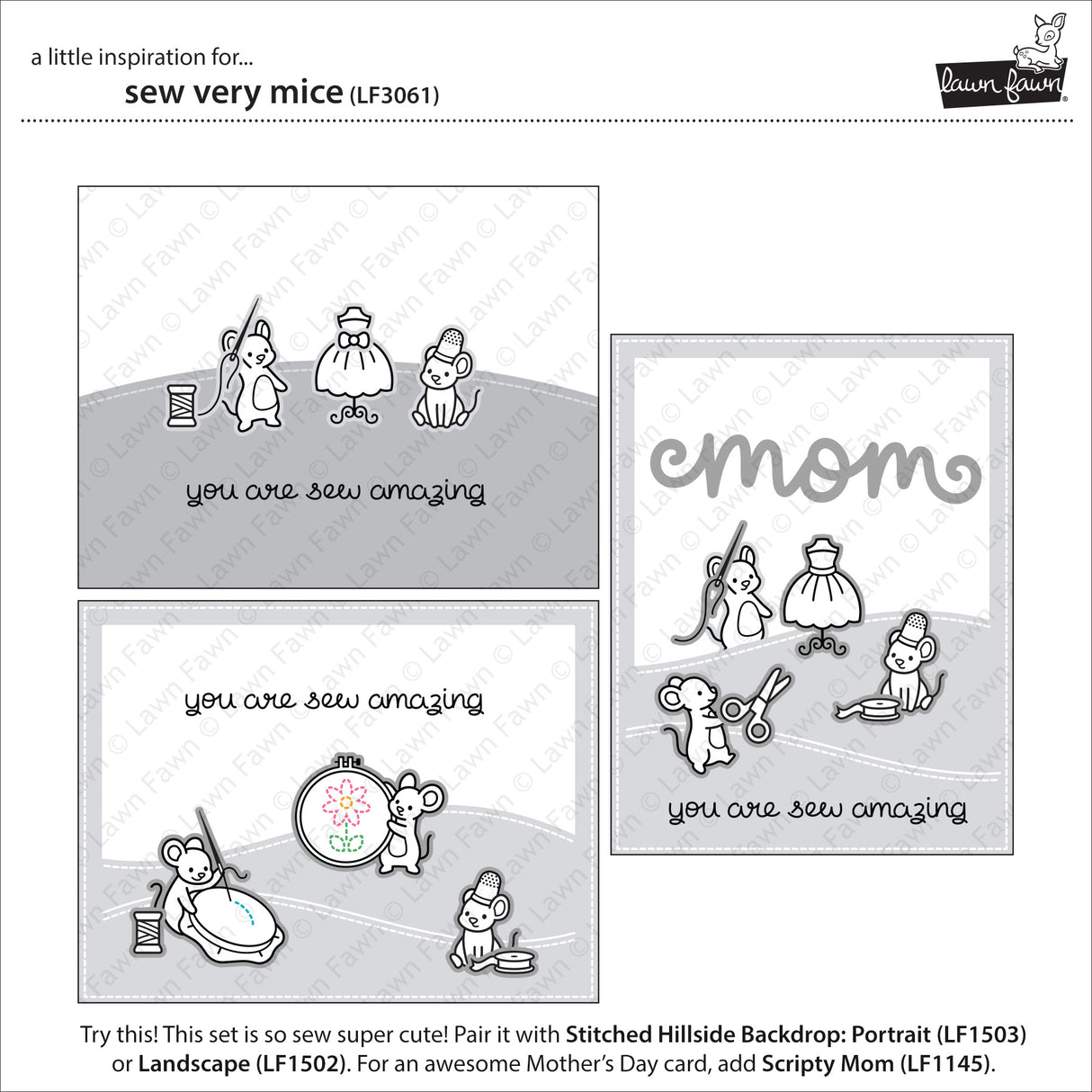 sew very mice
