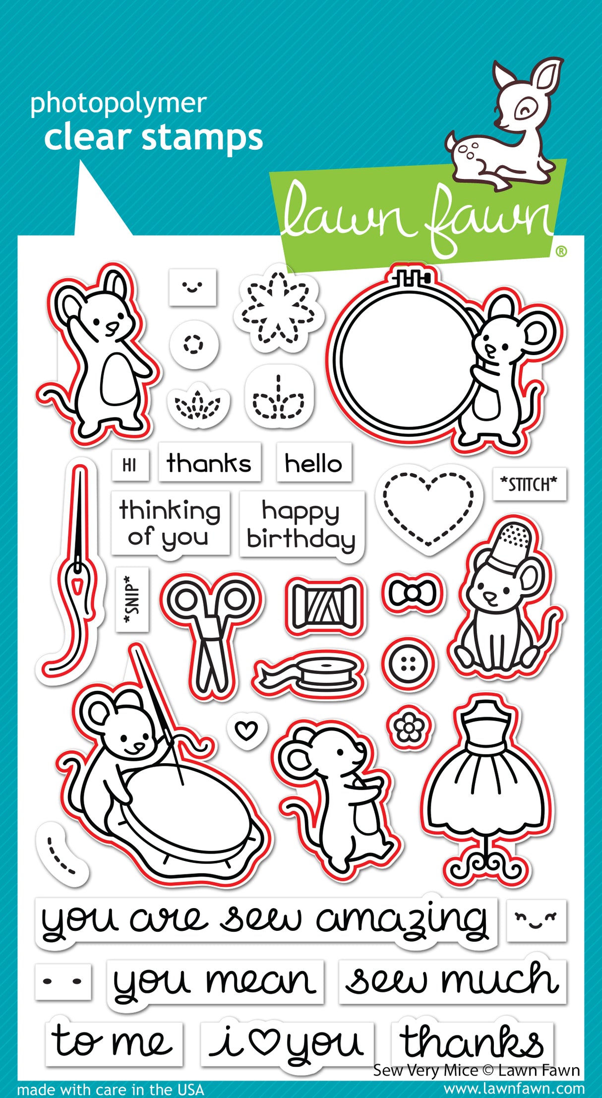 sew very mice lawn cuts