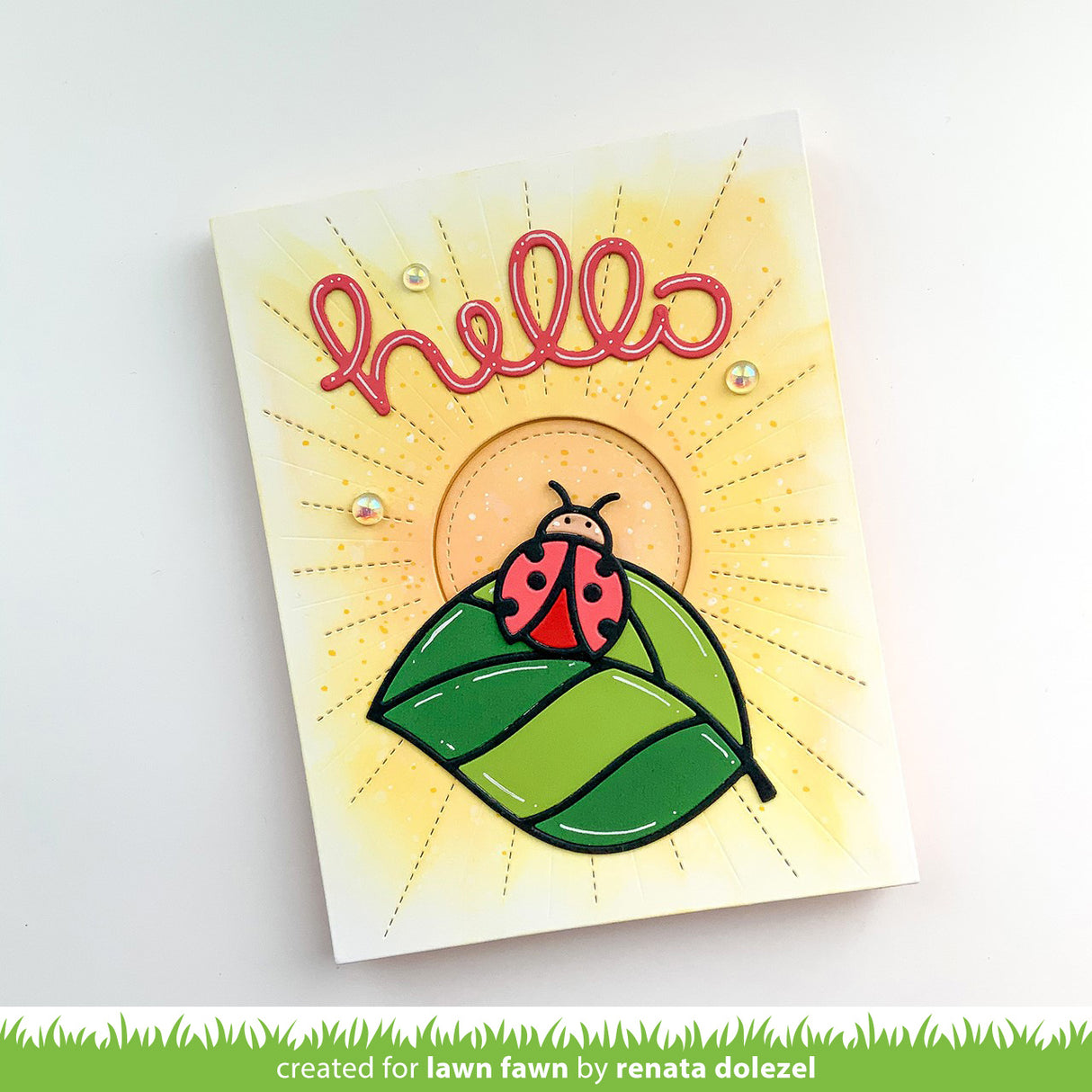 sunburst backdrop