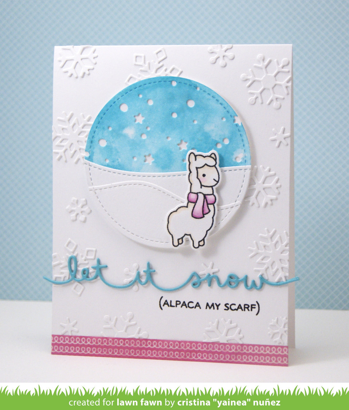 _let it snow border_