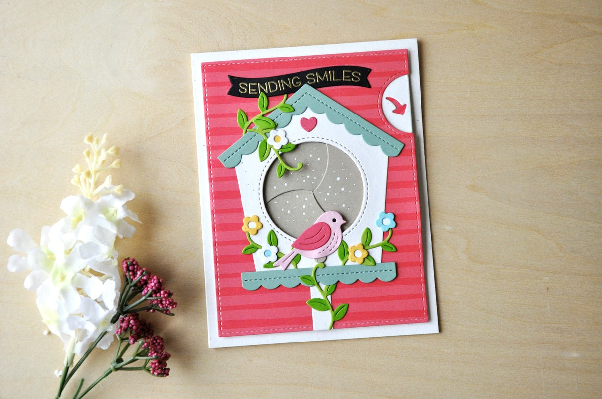 magic iris birdhouse add-on