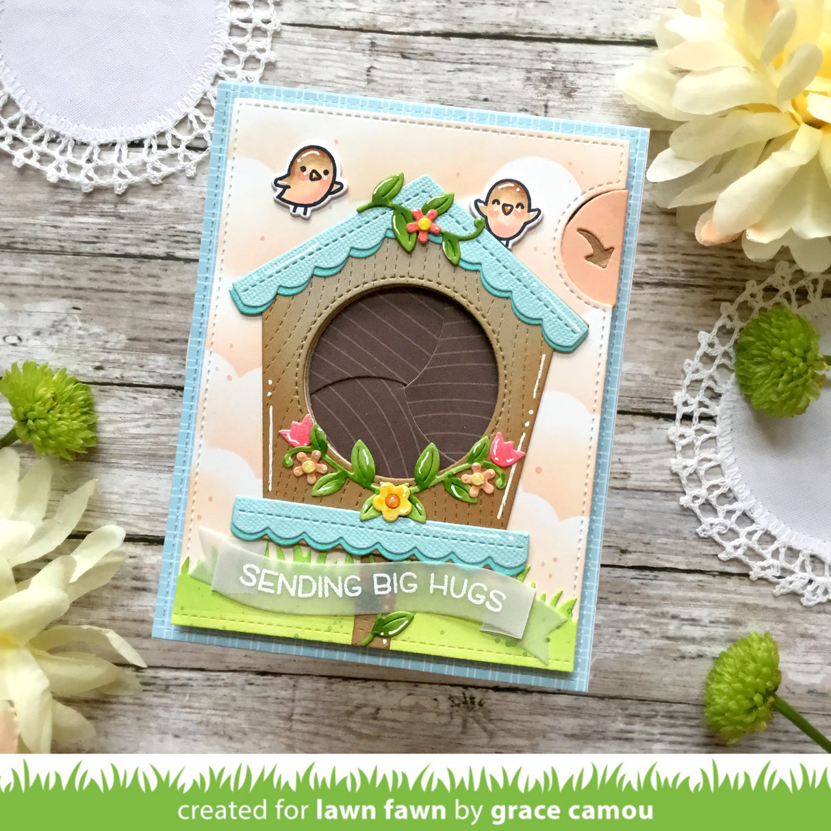 magic iris birdhouse add-on