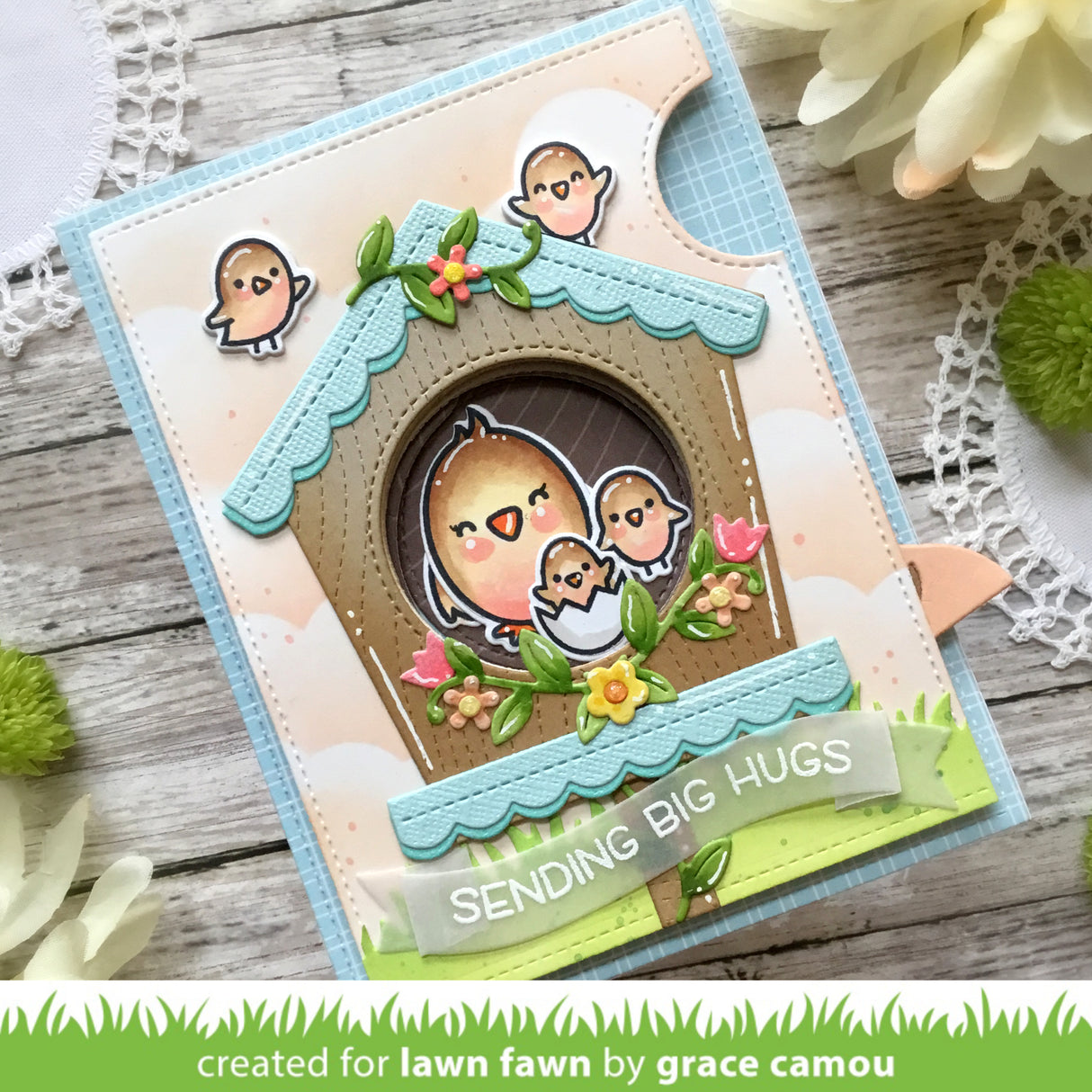 magic iris birdhouse add-on