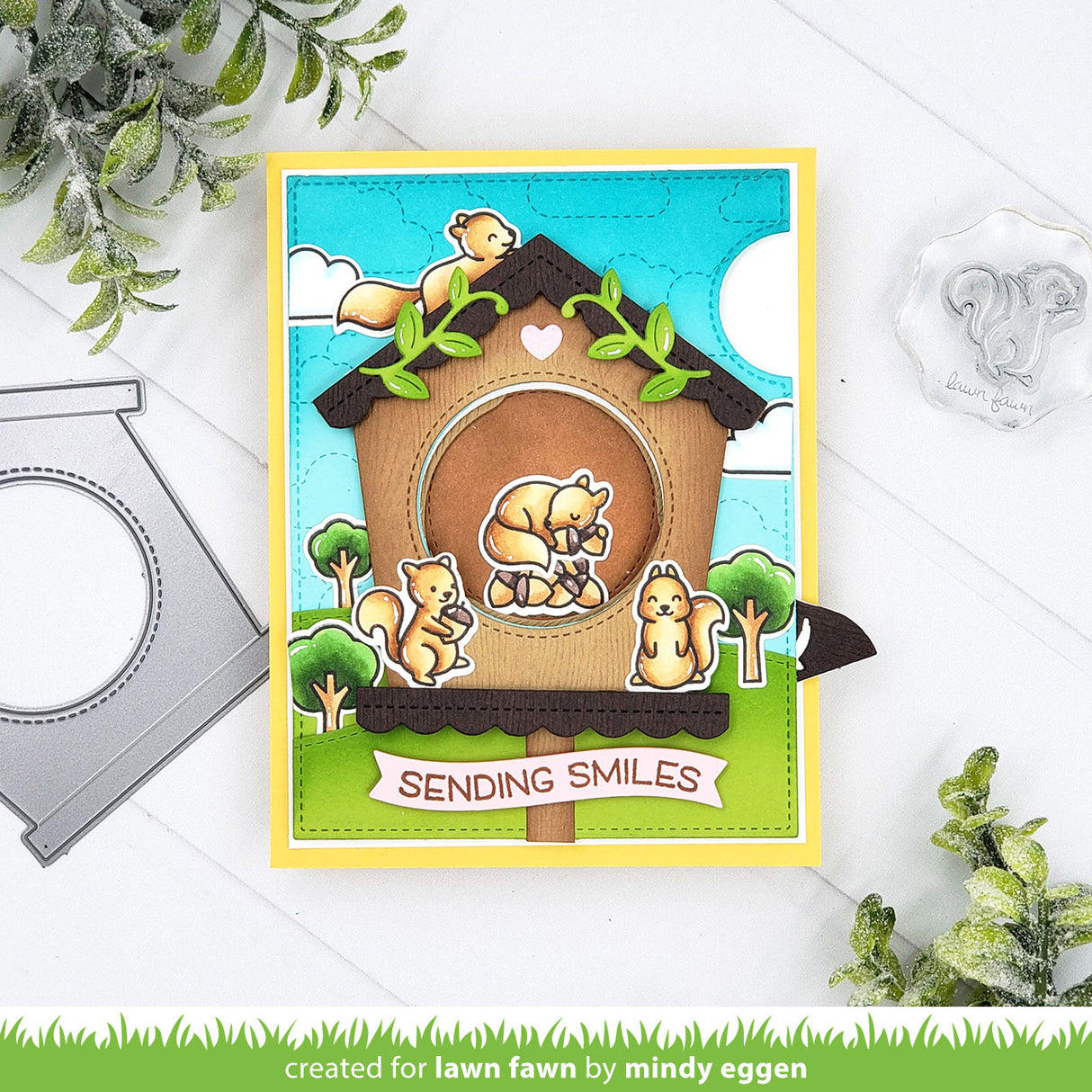 magic iris birdhouse add-on