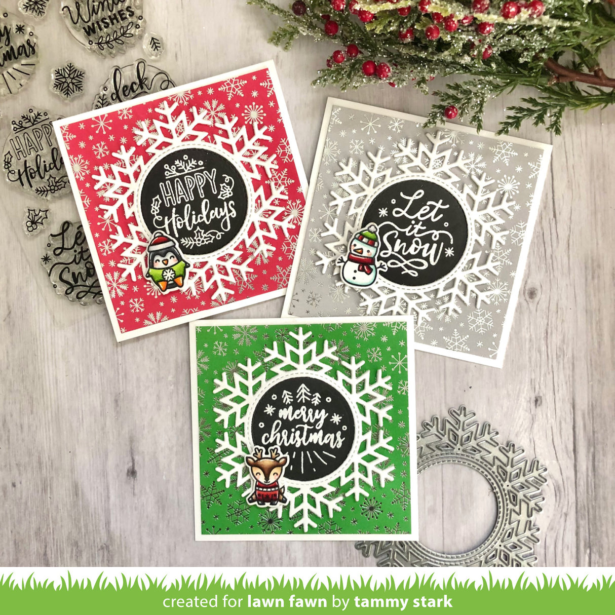 magic iris snowflake add-on