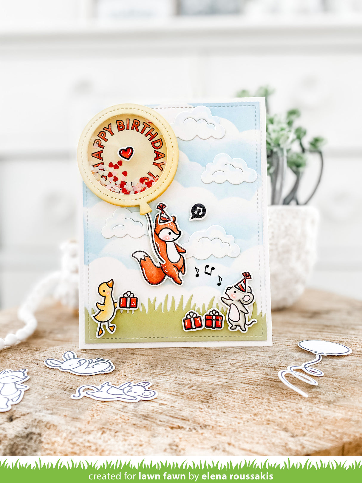 outside in stitched balloon stackables