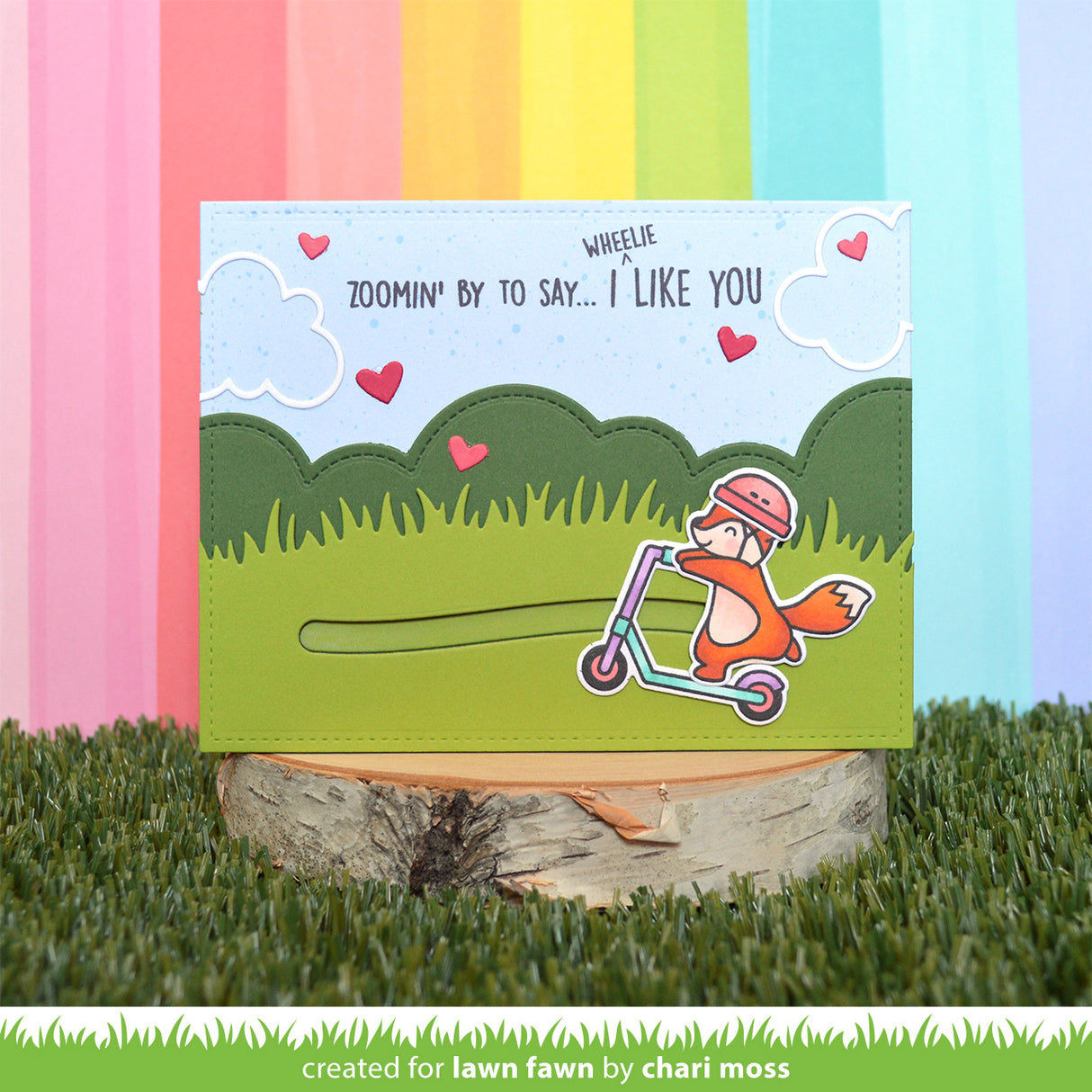 scootin' by