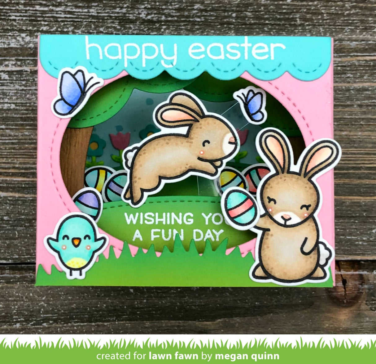 _shadow box card spring add-on_