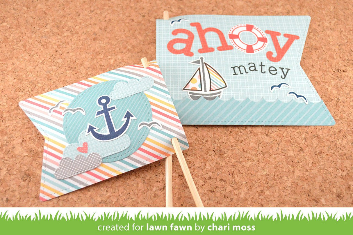 stitched party banners