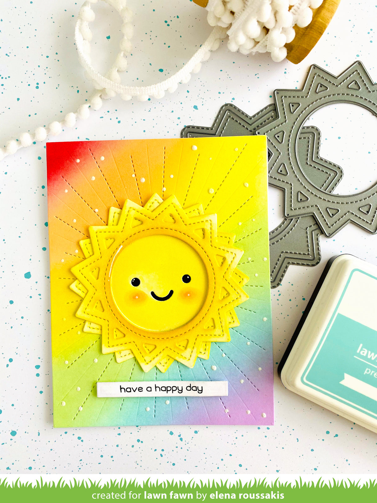 sunburst backdrop
