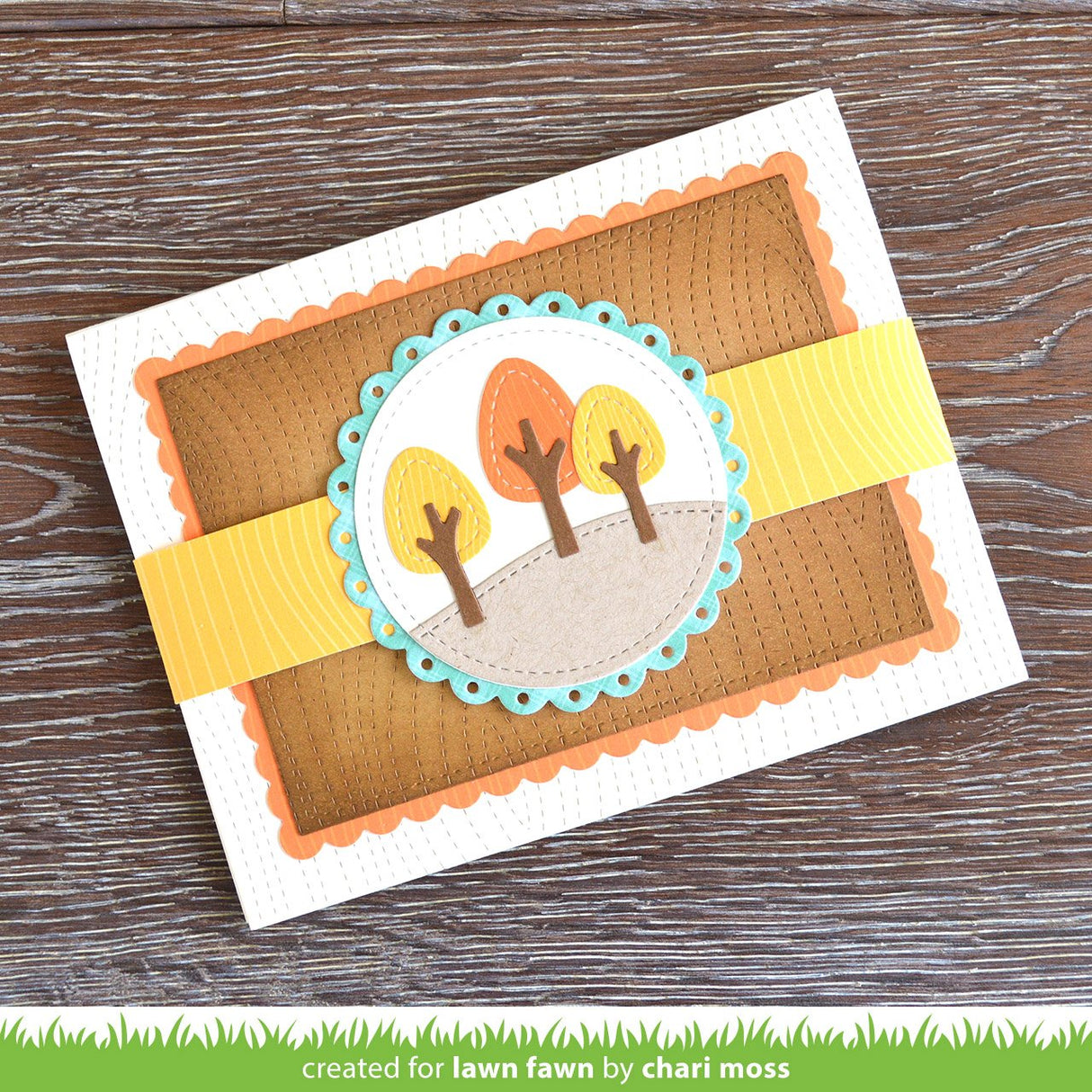 stitched woodgrain backdrop