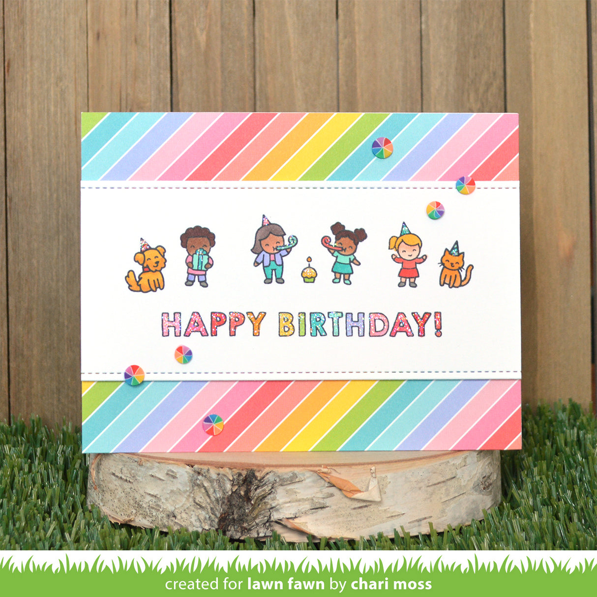 tiny birthday friends