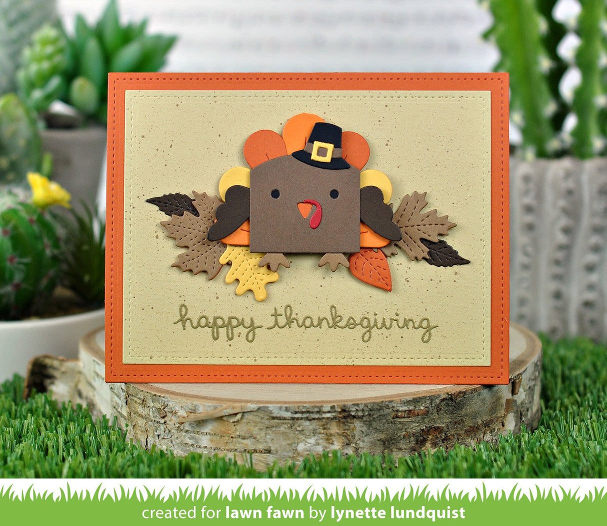 tiny gift box peacock and turkey add-on