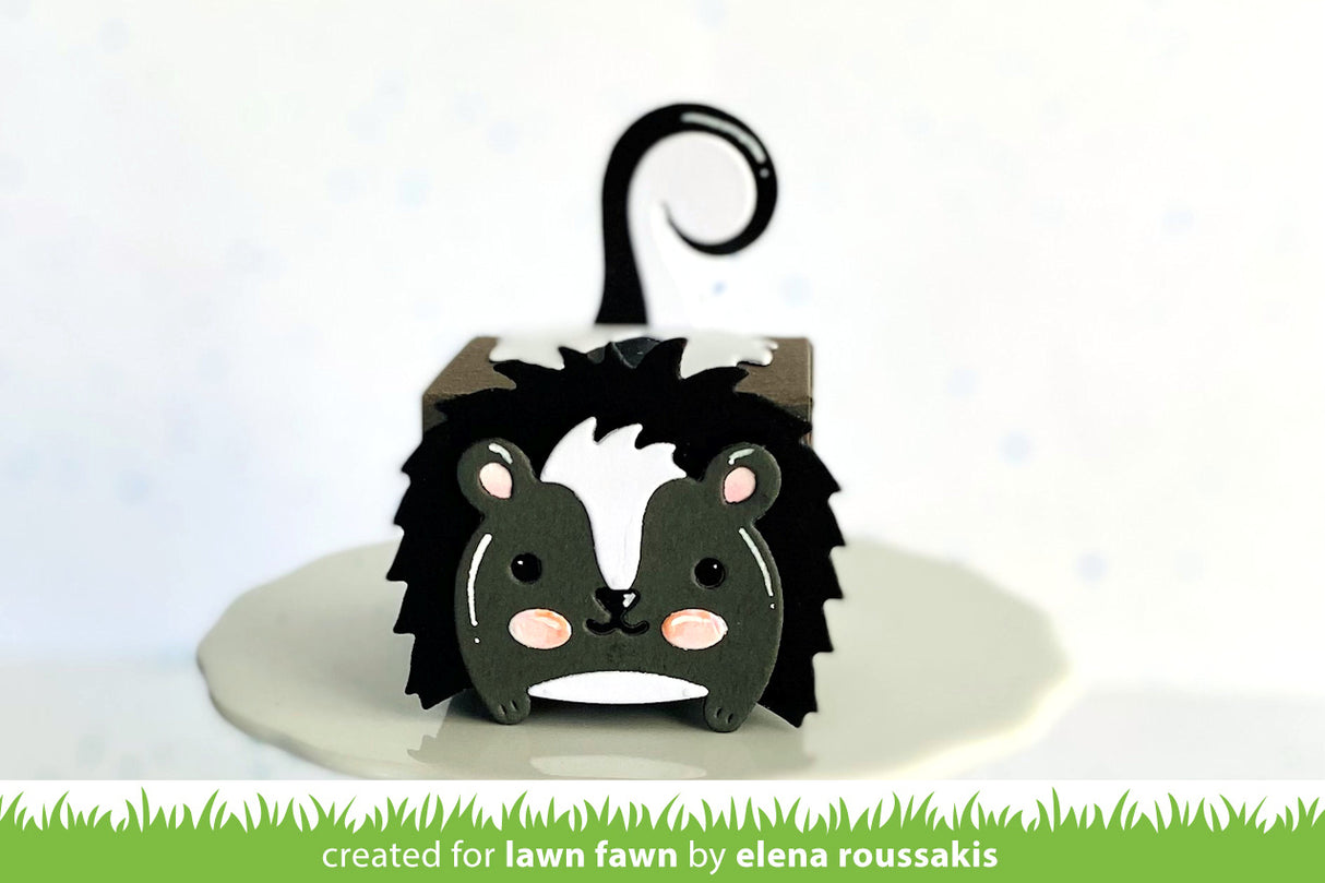 tiny gift box skunk add-on