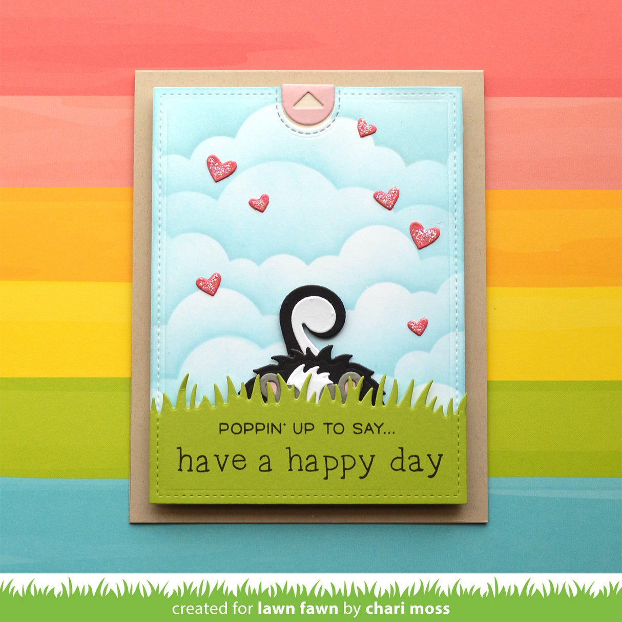 tiny gift box skunk add-on