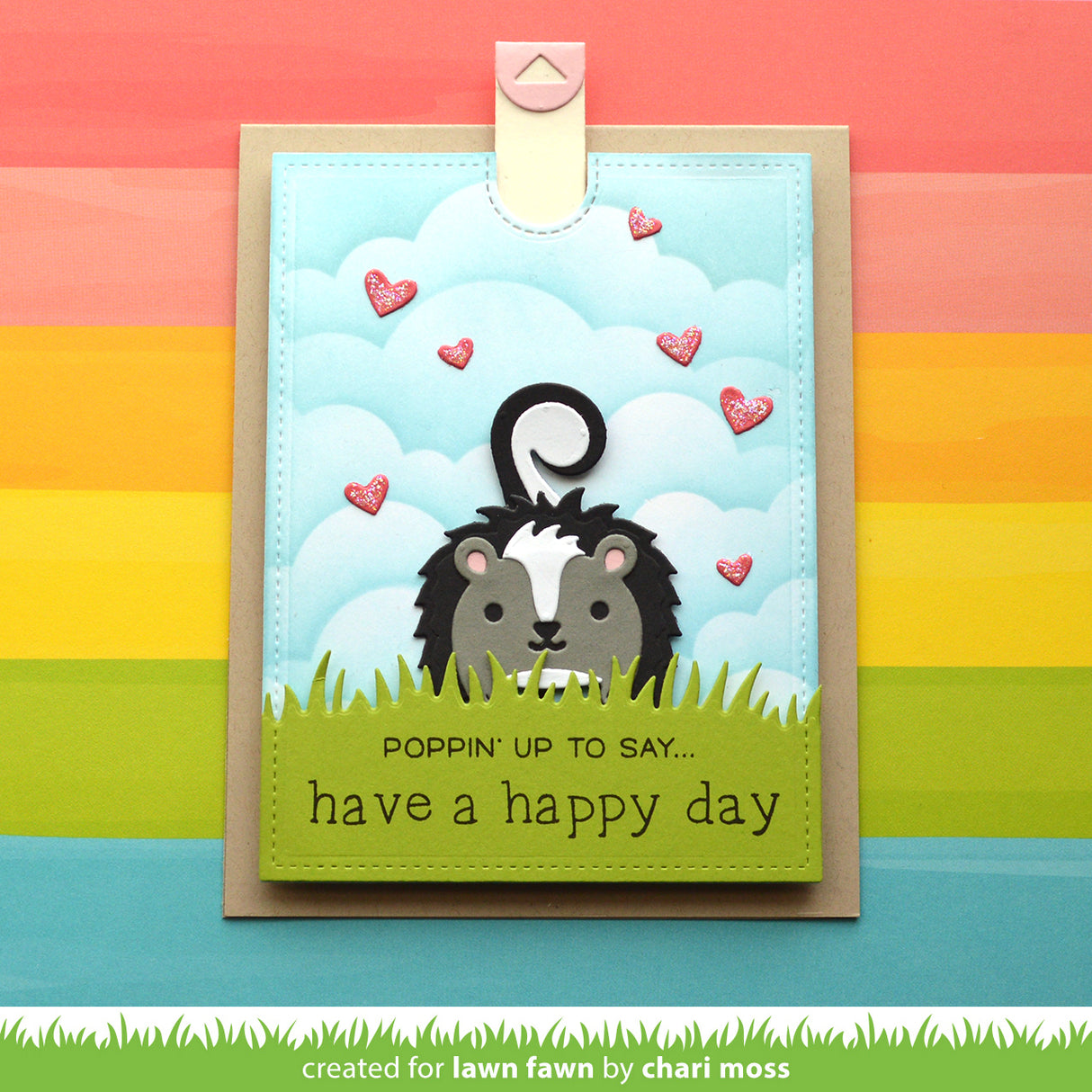 tiny gift box skunk add-on