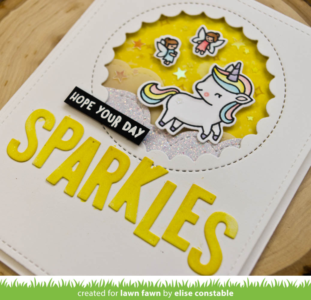 a little sparkle