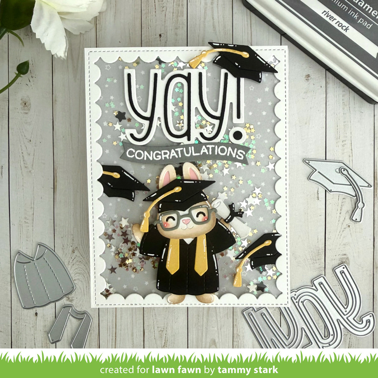 giant outlined yay