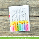 birthday candles stencils